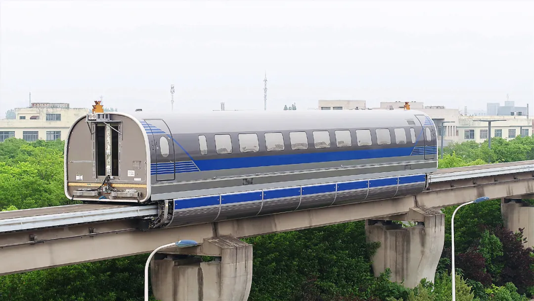 超級重磅！時速600公里高速磁浮試驗(yàn)樣車成功試跑